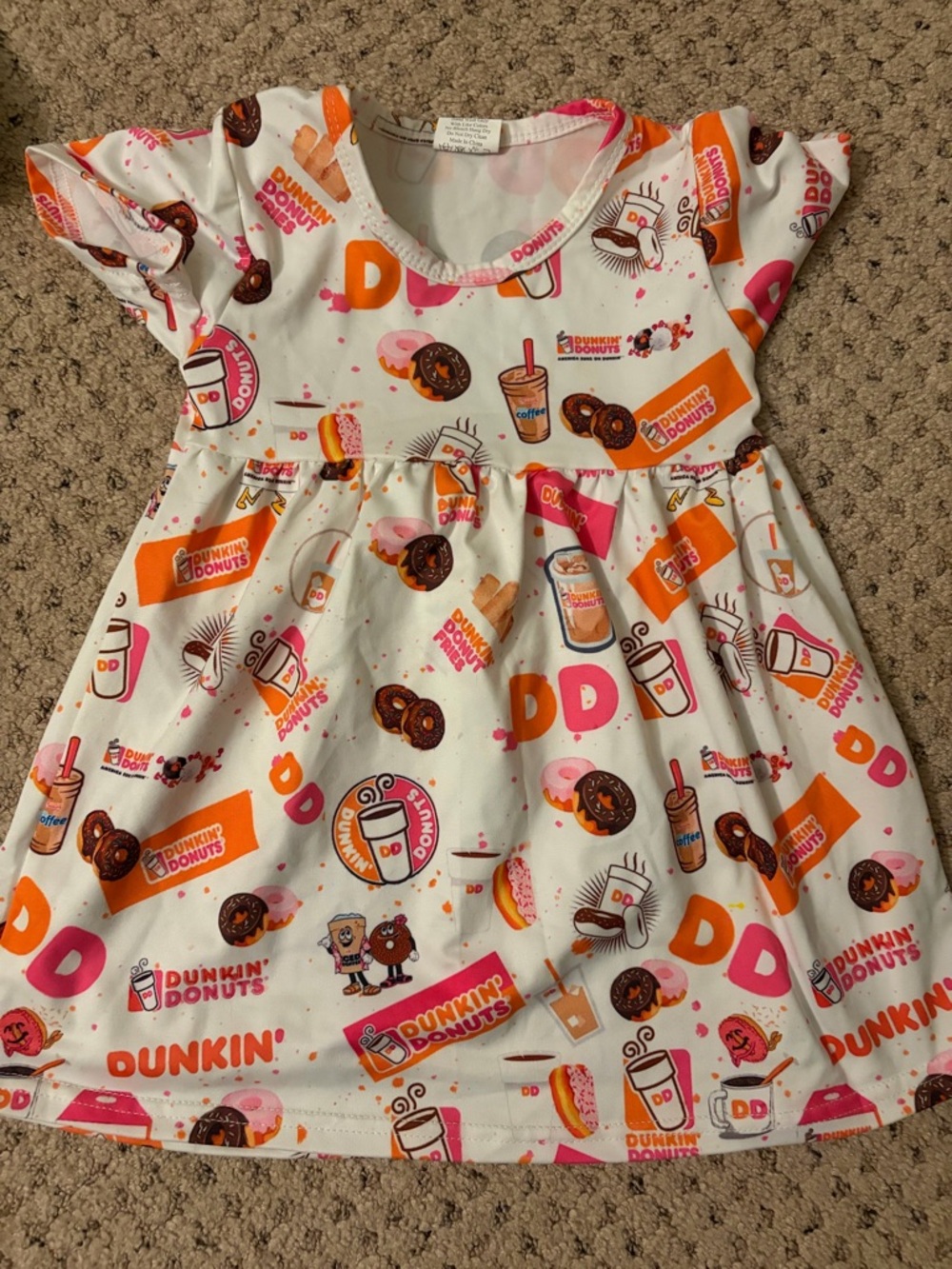 Dunkin Donuts 12-18 months Dress